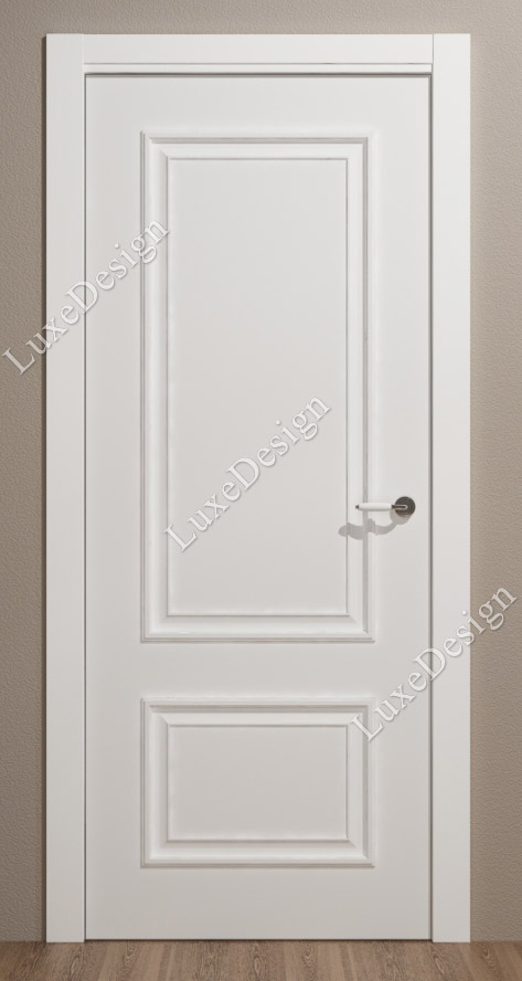 Офисная дверь с отделкой ламинатом