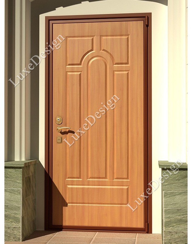 Входная дверь с панелью МДФ