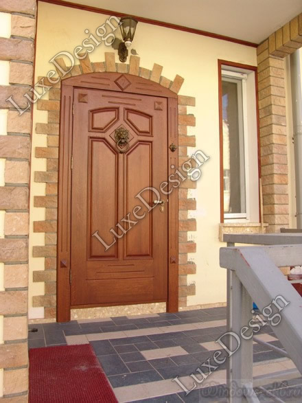 Дверь с отделкой МДФ в пентхаус