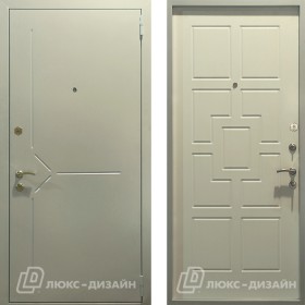 Дверь в дом LD375, белое порошковое напыление